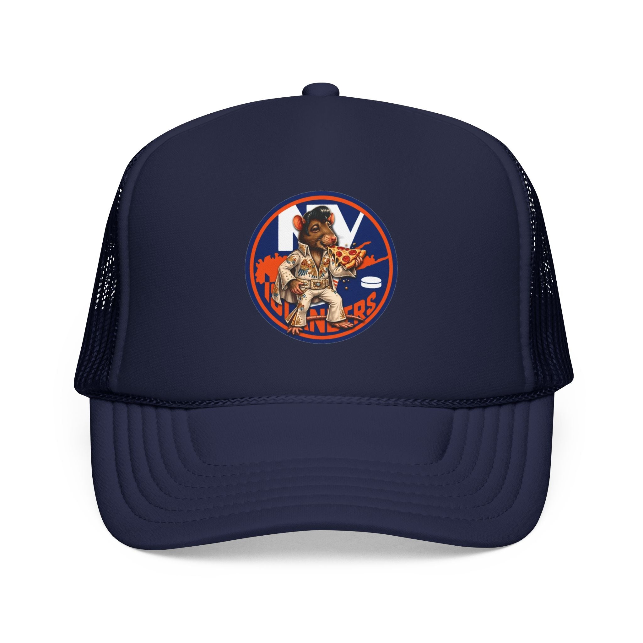 Vintage Island Monsters Trucker Hat - Retro Surf Creature Foam Cap