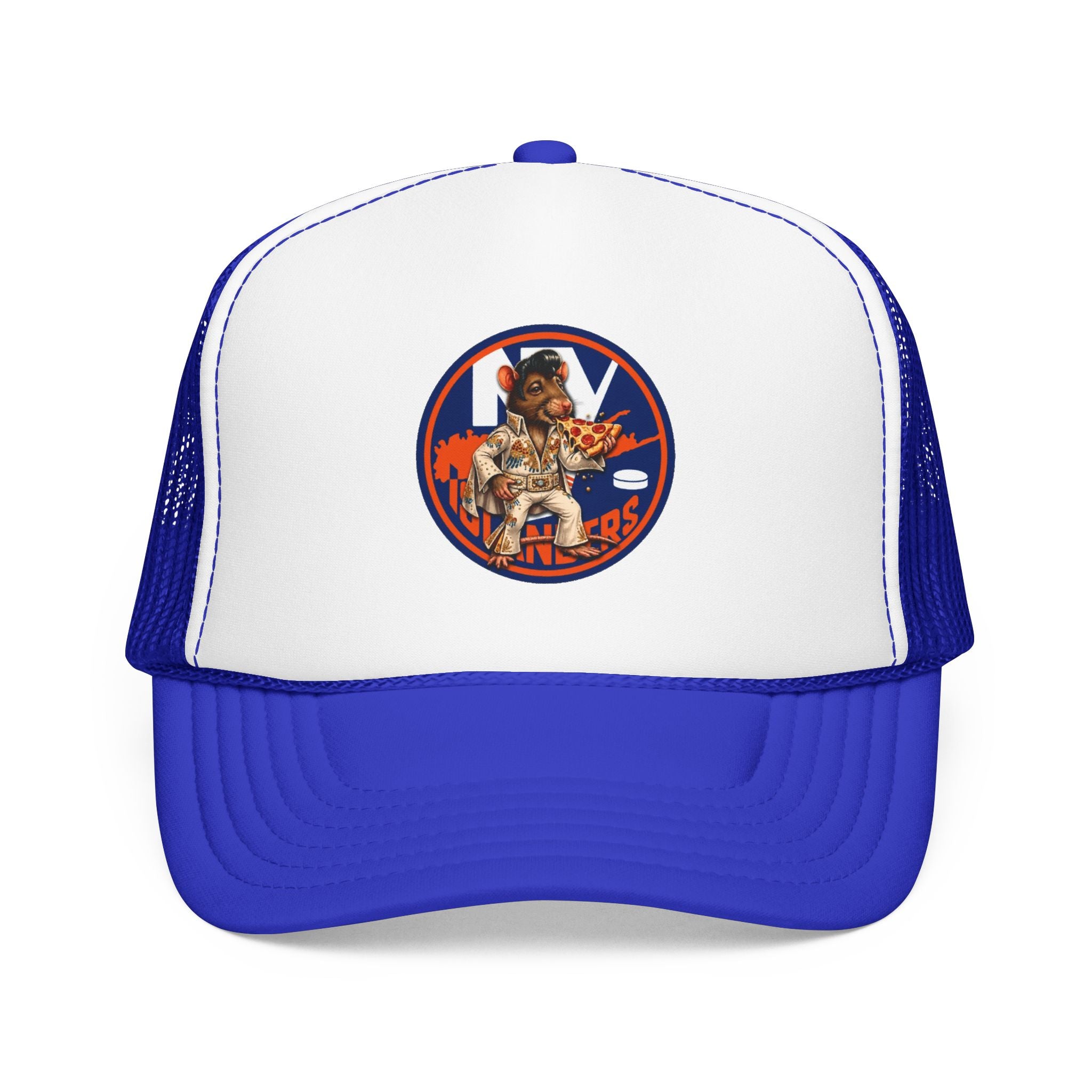 Vintage Island Monsters Trucker Hat - Retro Surf Creature Foam Cap
