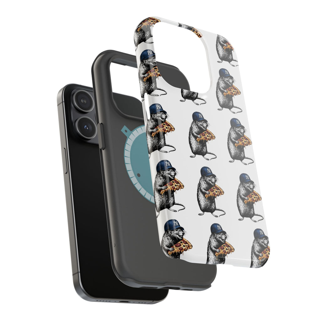 NY Pizza-Loving Rat Magnetic Phone Case