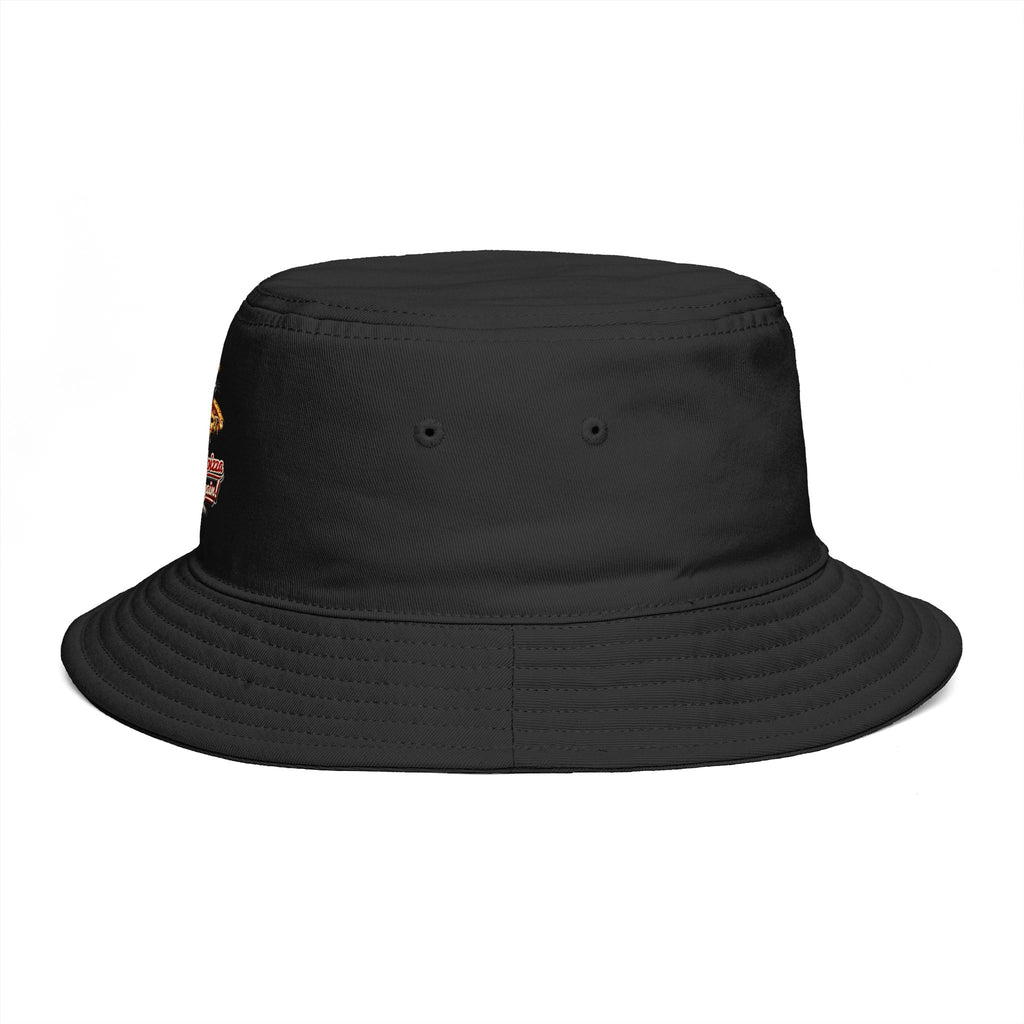 Bucket Hat — Retro Fishing Lure Graphic “Catch Again!” Cap