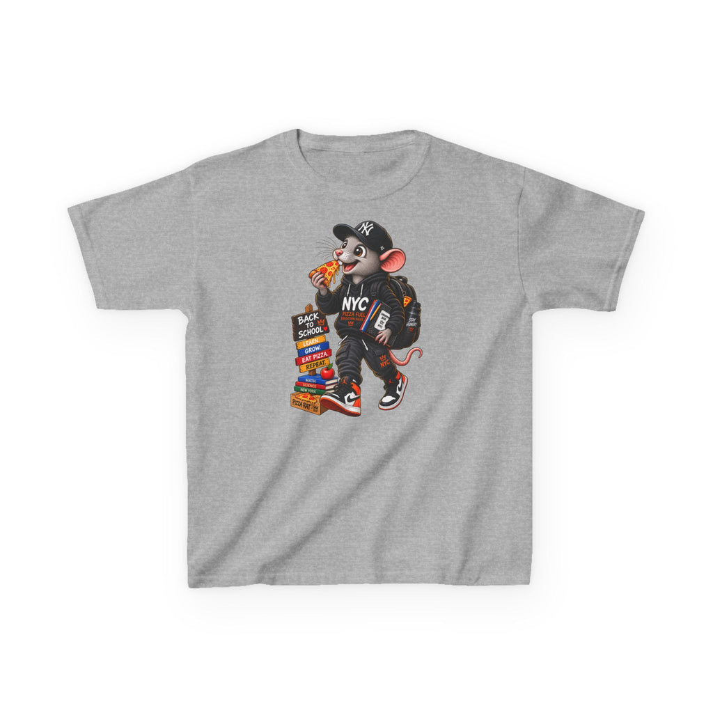 NY Teen Pizza Rat Back To School - Kids Tee