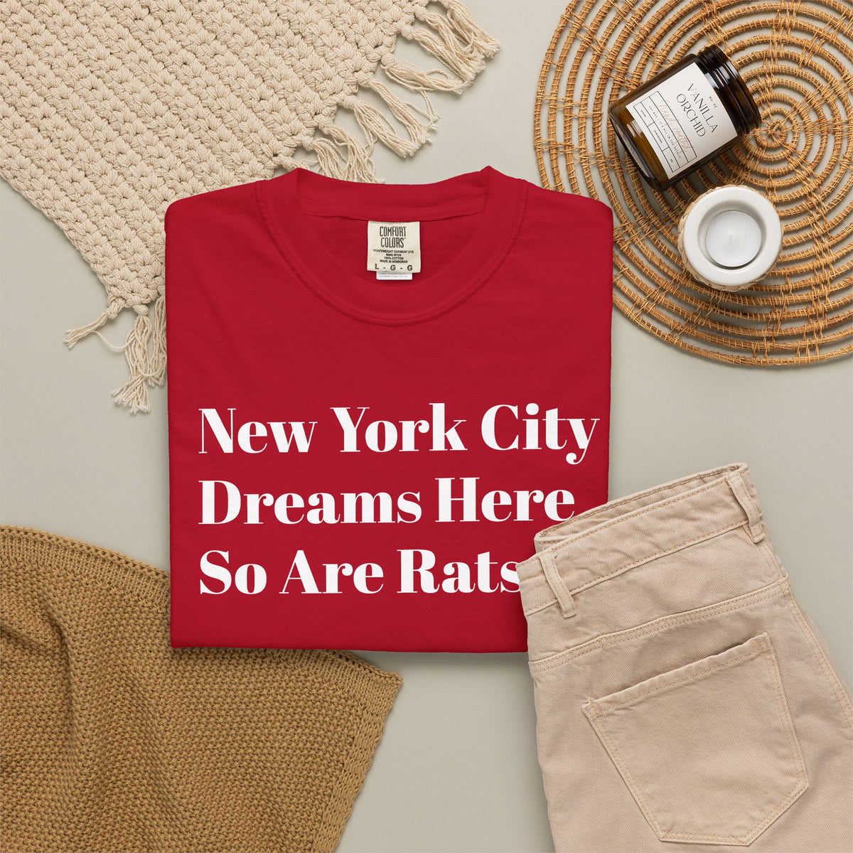 New York City - Dreams Here - So Are Rats - Tee Shirt