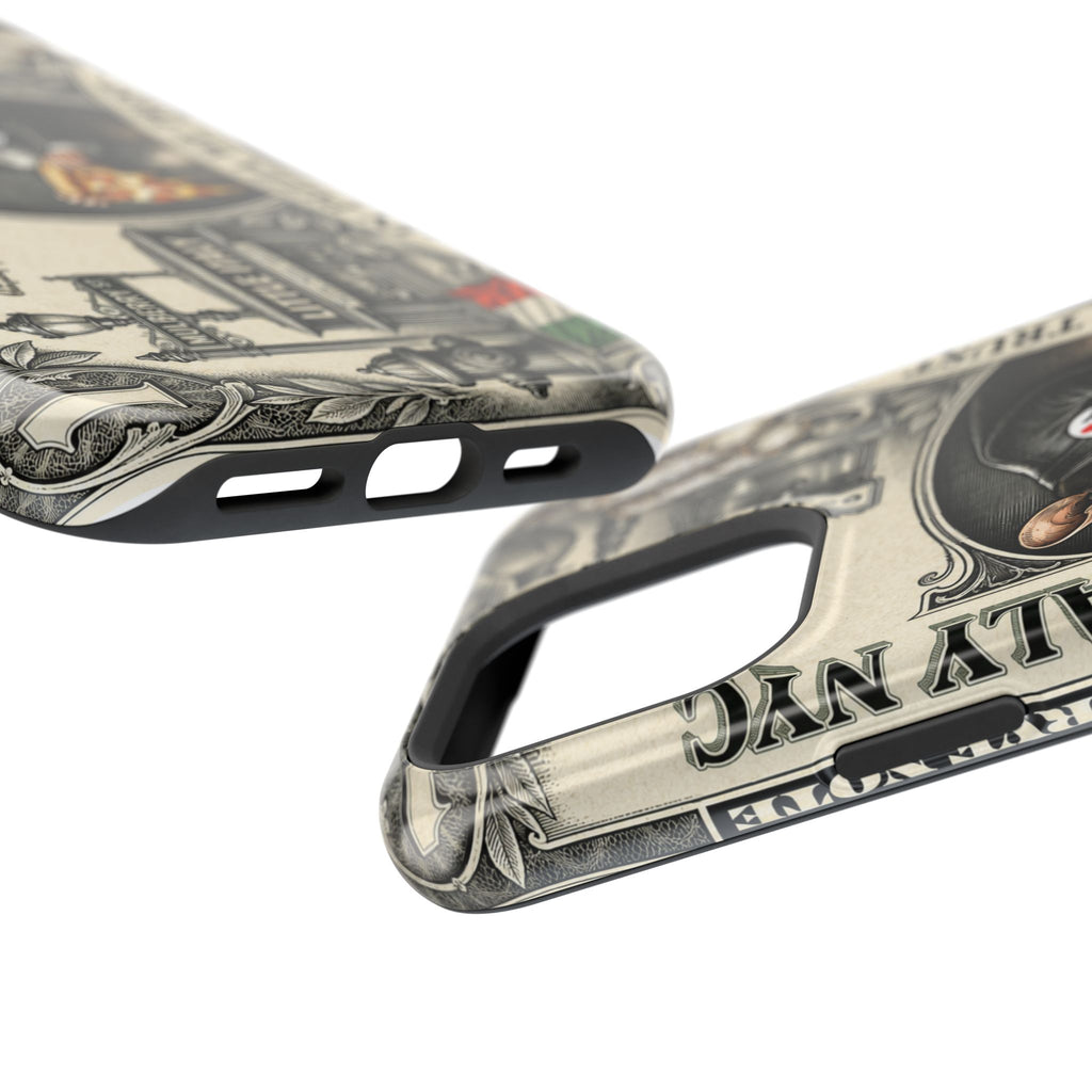 Little Italy NY Phone Case — 'In Pizza We Trust' Italy Rat Art Magnetic Impact-Resistant Case