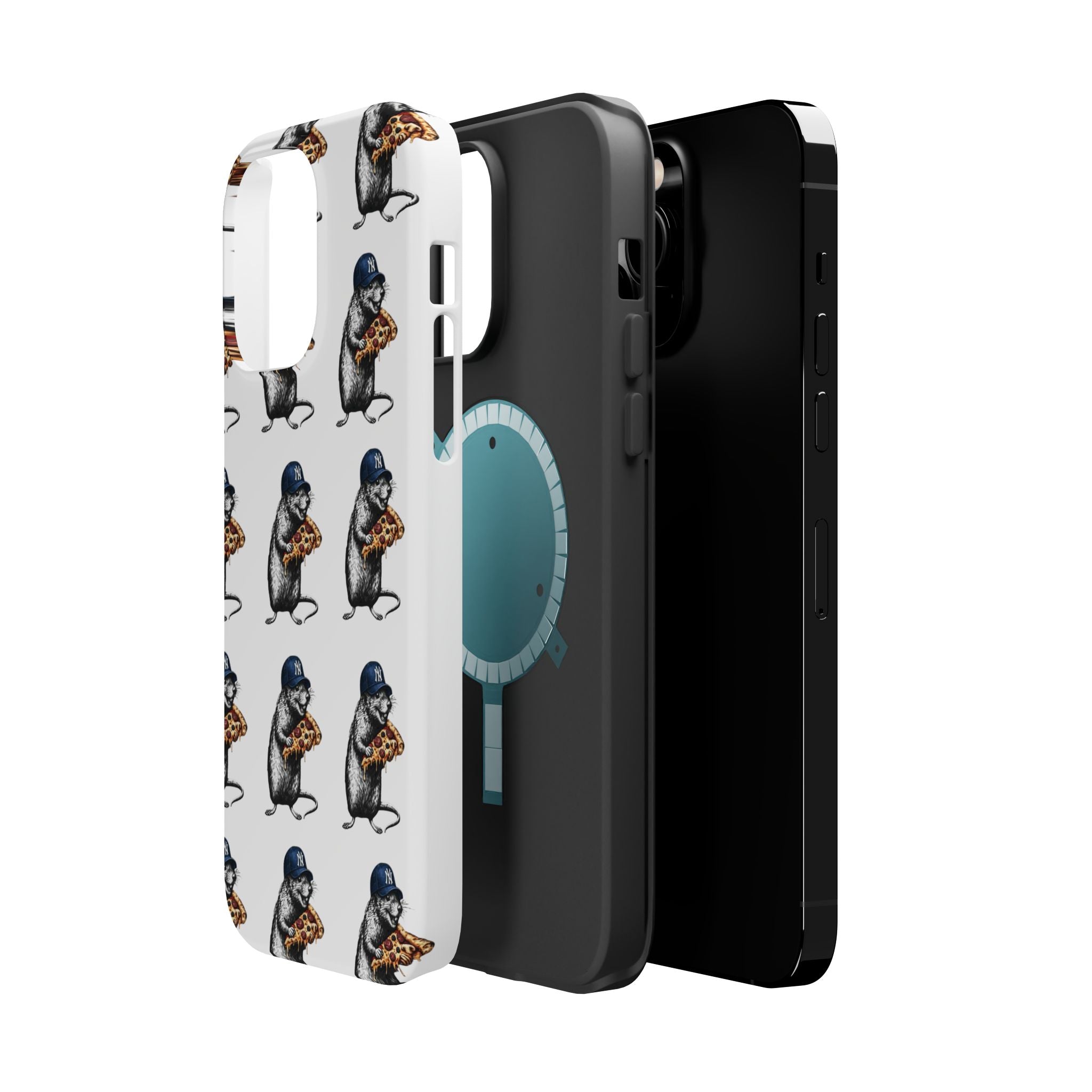 NY Pizza-Loving Rat Magnetic Phone Case