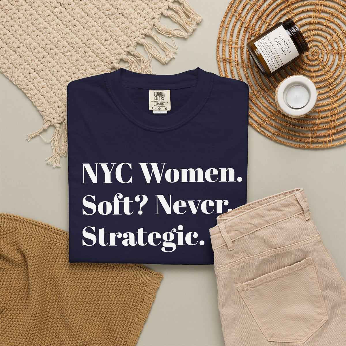 NYC Women Soft? No. Strategic. Tee Shirt