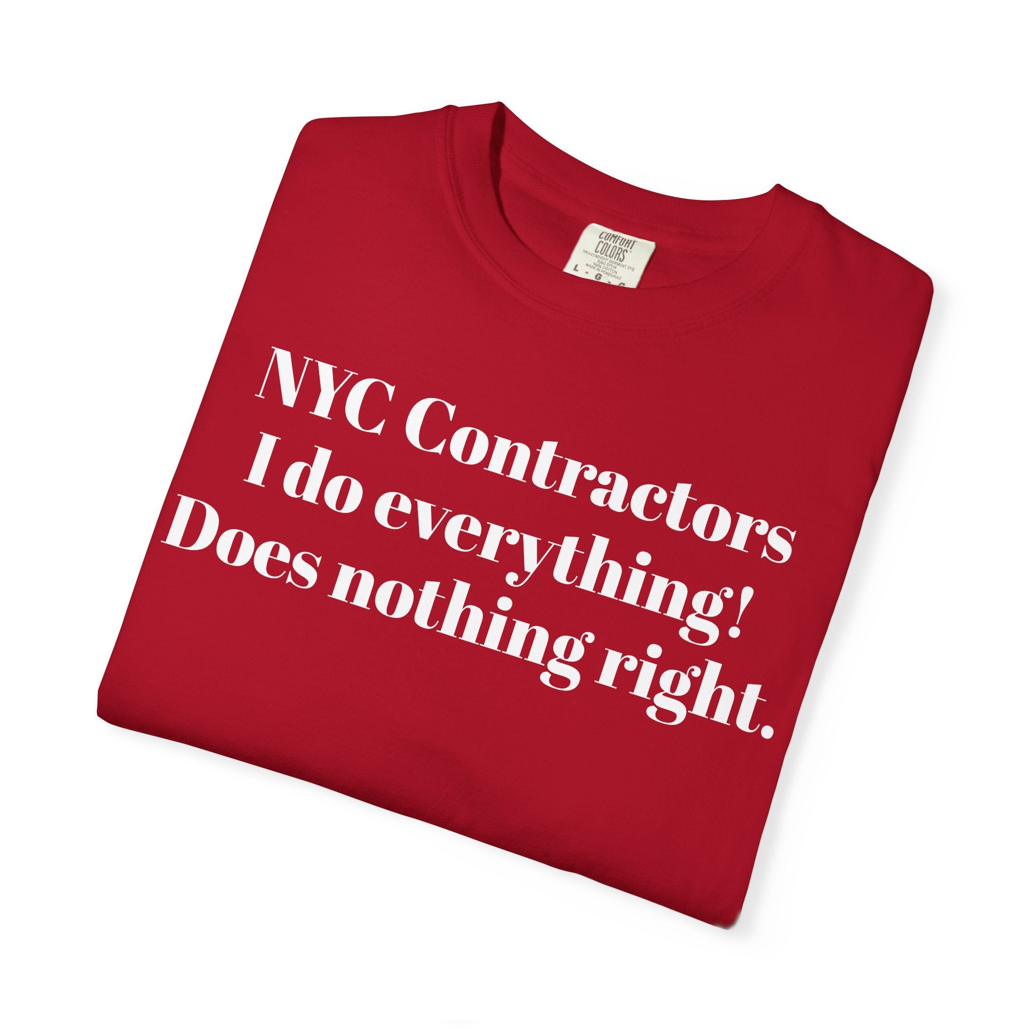 NYC Contractors I do everything! Does nothing right.