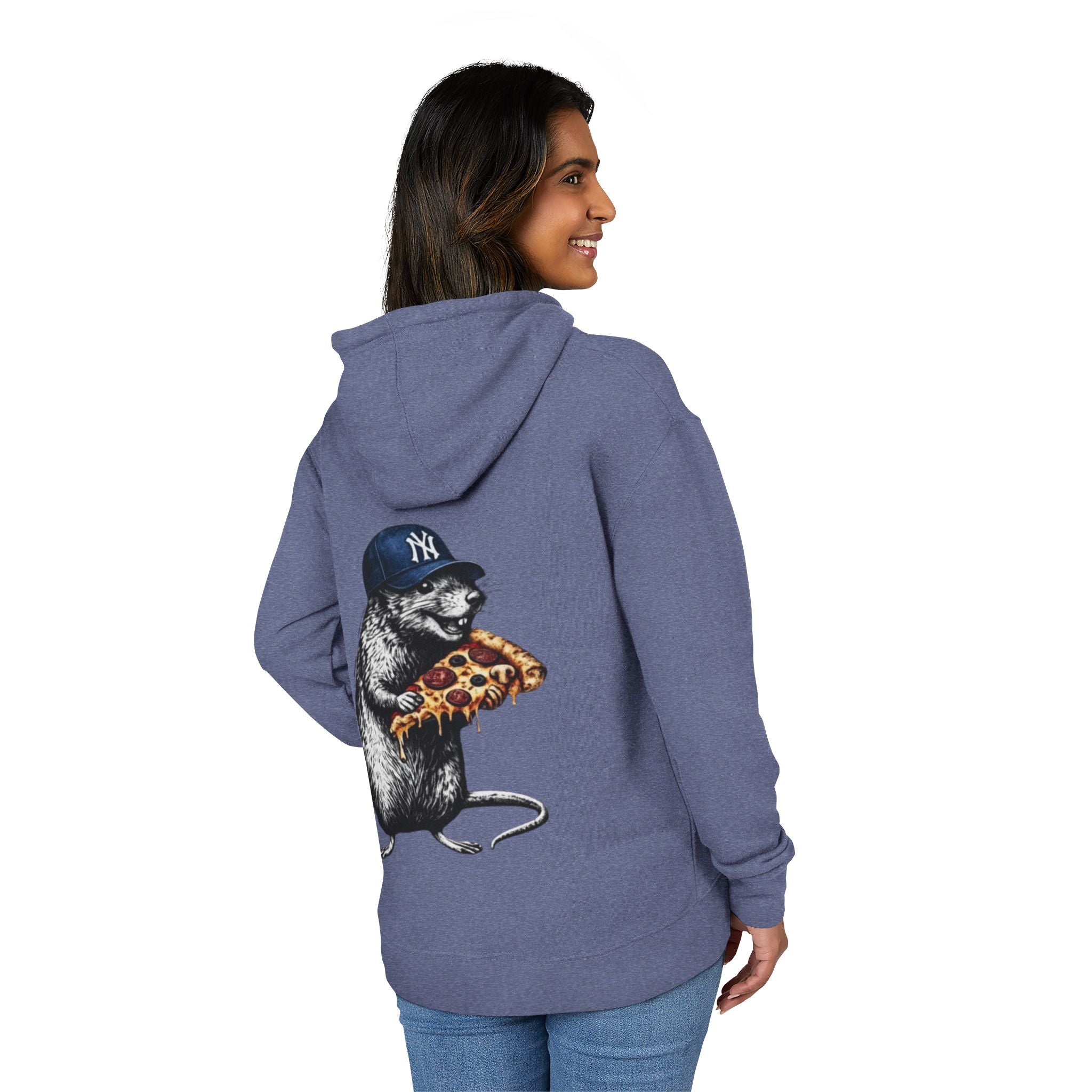 Hoodie — "Where the Rats Eat Better" NYC Pizza Rat Graphic Hoodie