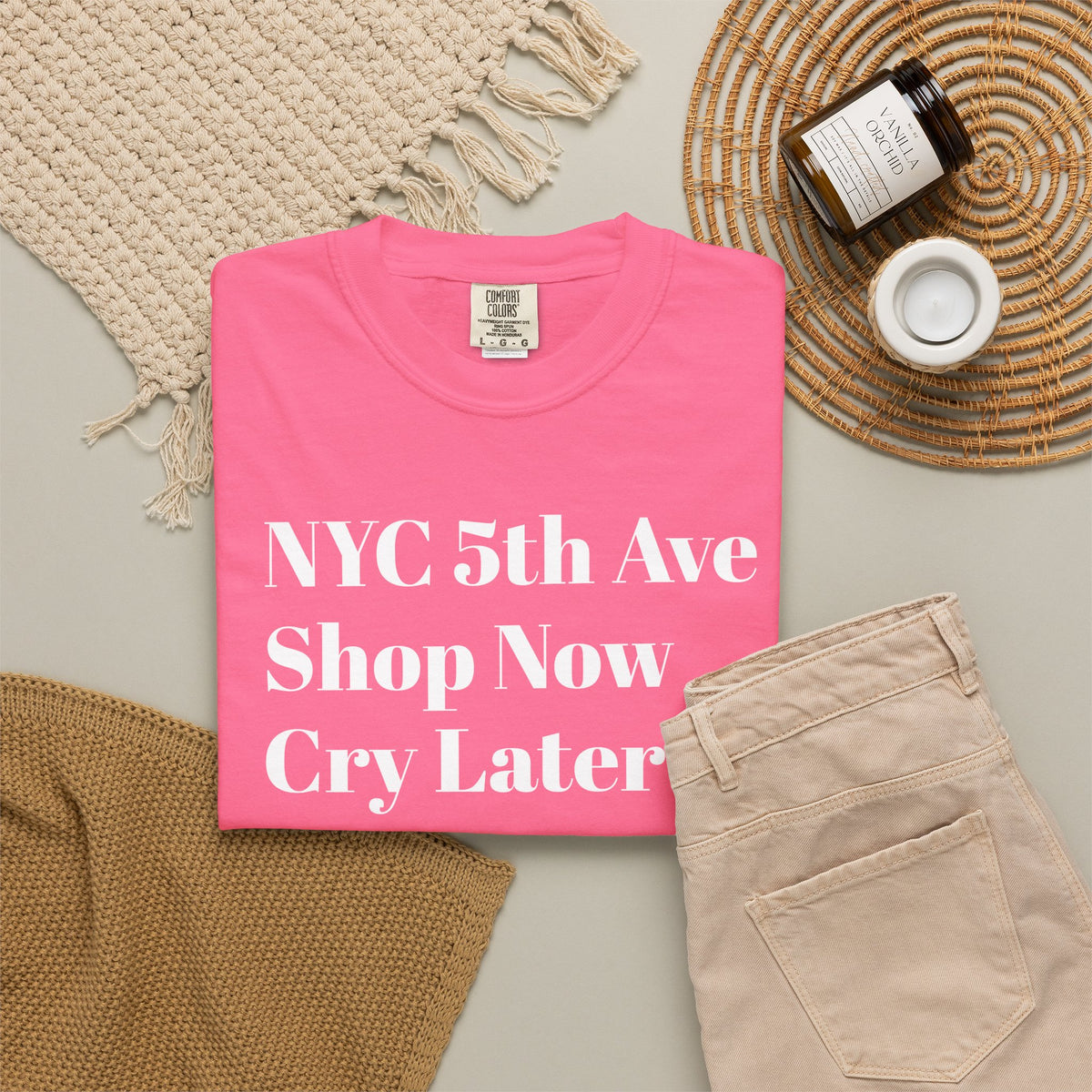 NYC 5th Avenue - Shop Now - Cry Later - Tee Later