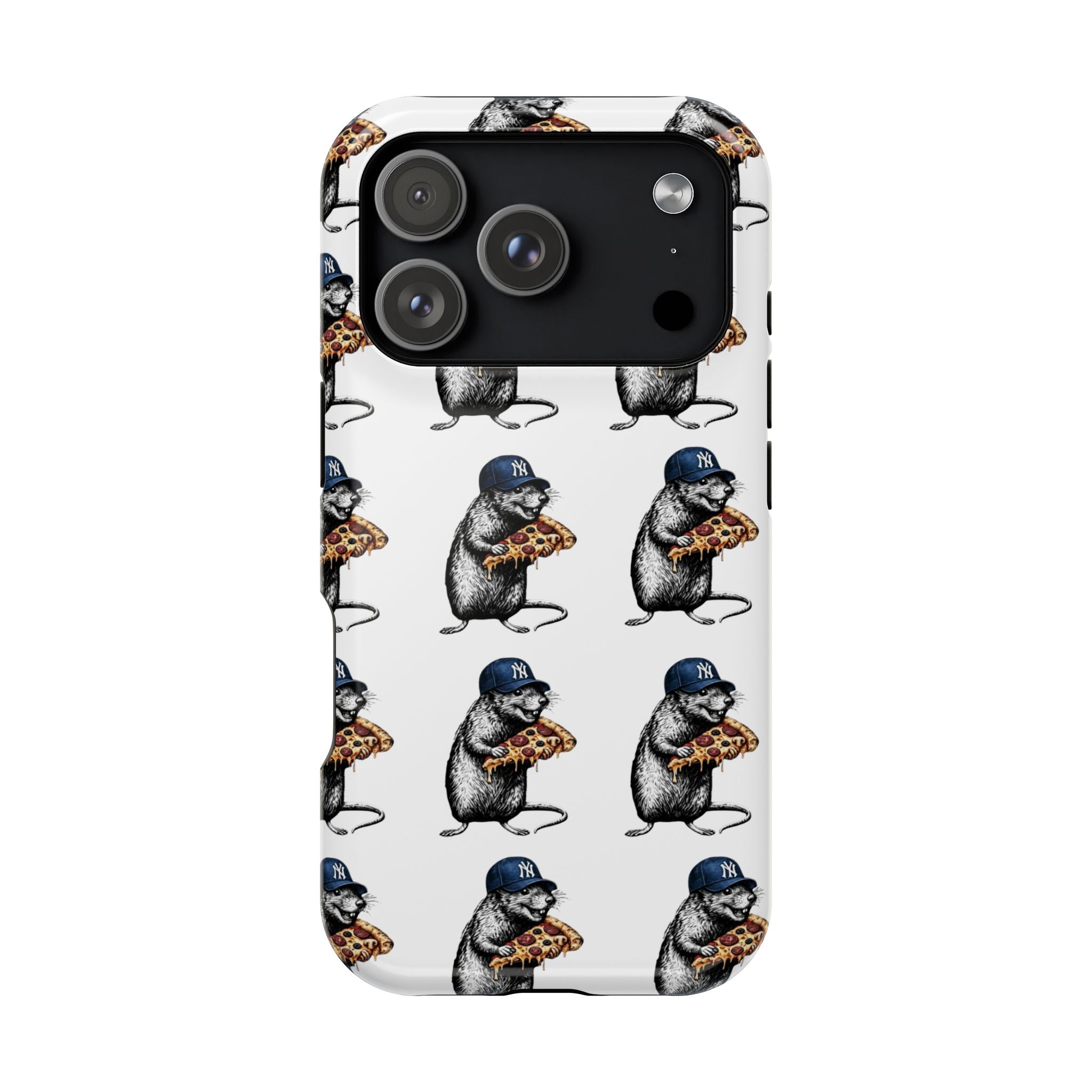 NY Pizza-Loving Rat Magnetic Phone Case