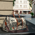 Italian Pizza Rat Waterproof Travel Bag — 'In Pizza We Trust' Duffle for Foodies & Travelers