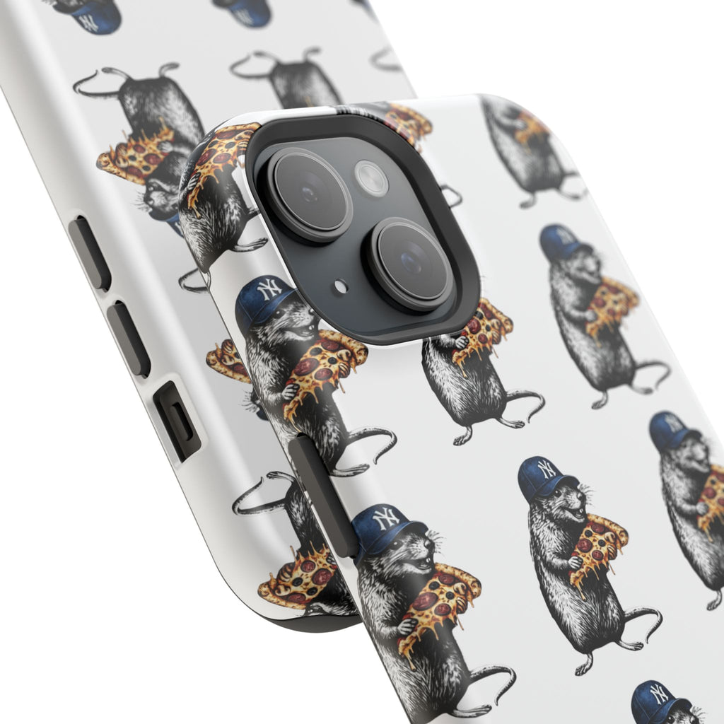 NY Pizza-Loving Rat Magnetic Phone Case