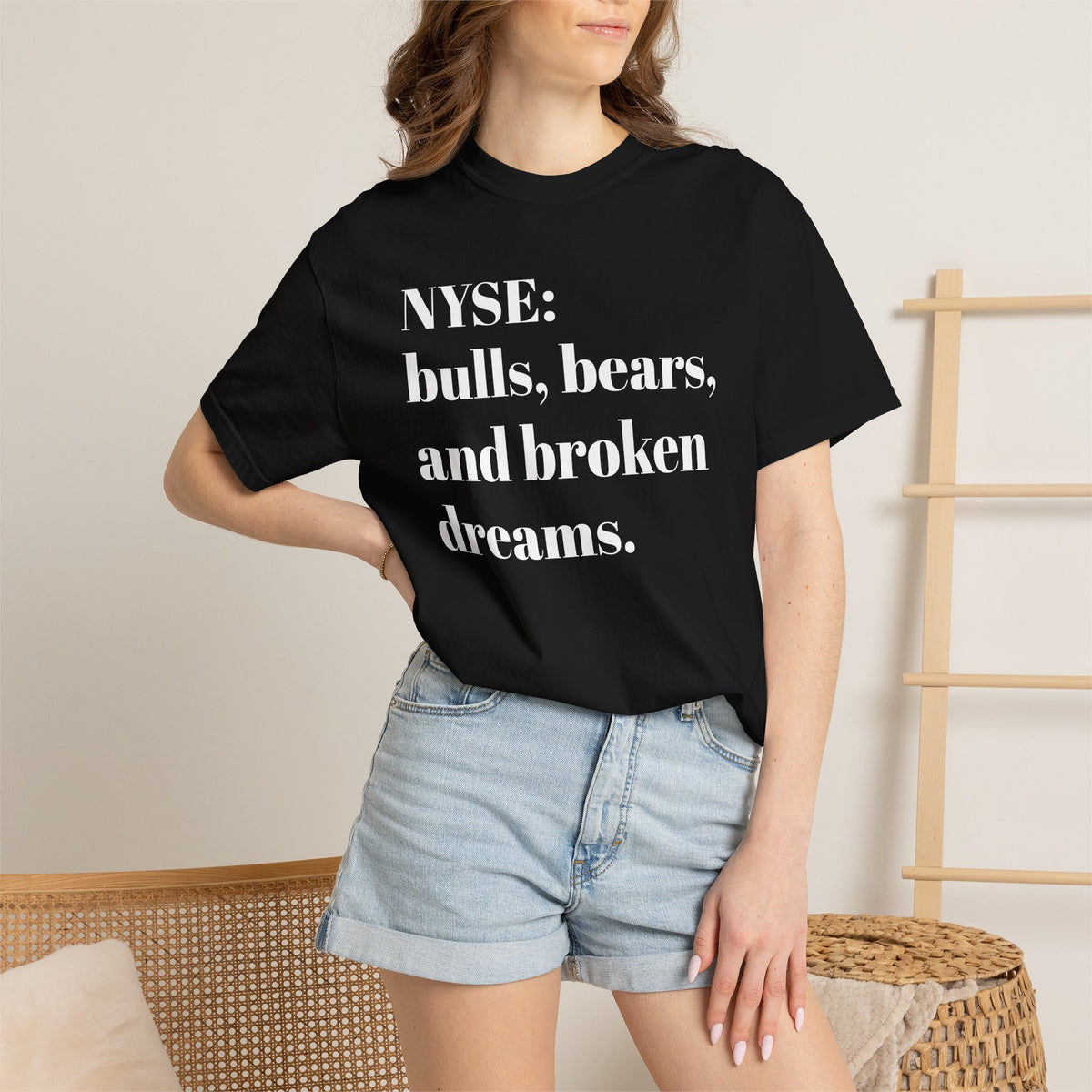 NYSE: bulls, bears and broken dreams - Tee Shirt