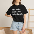 NY Knicks: Loud Arena. Quiet Results. Tee Shirt