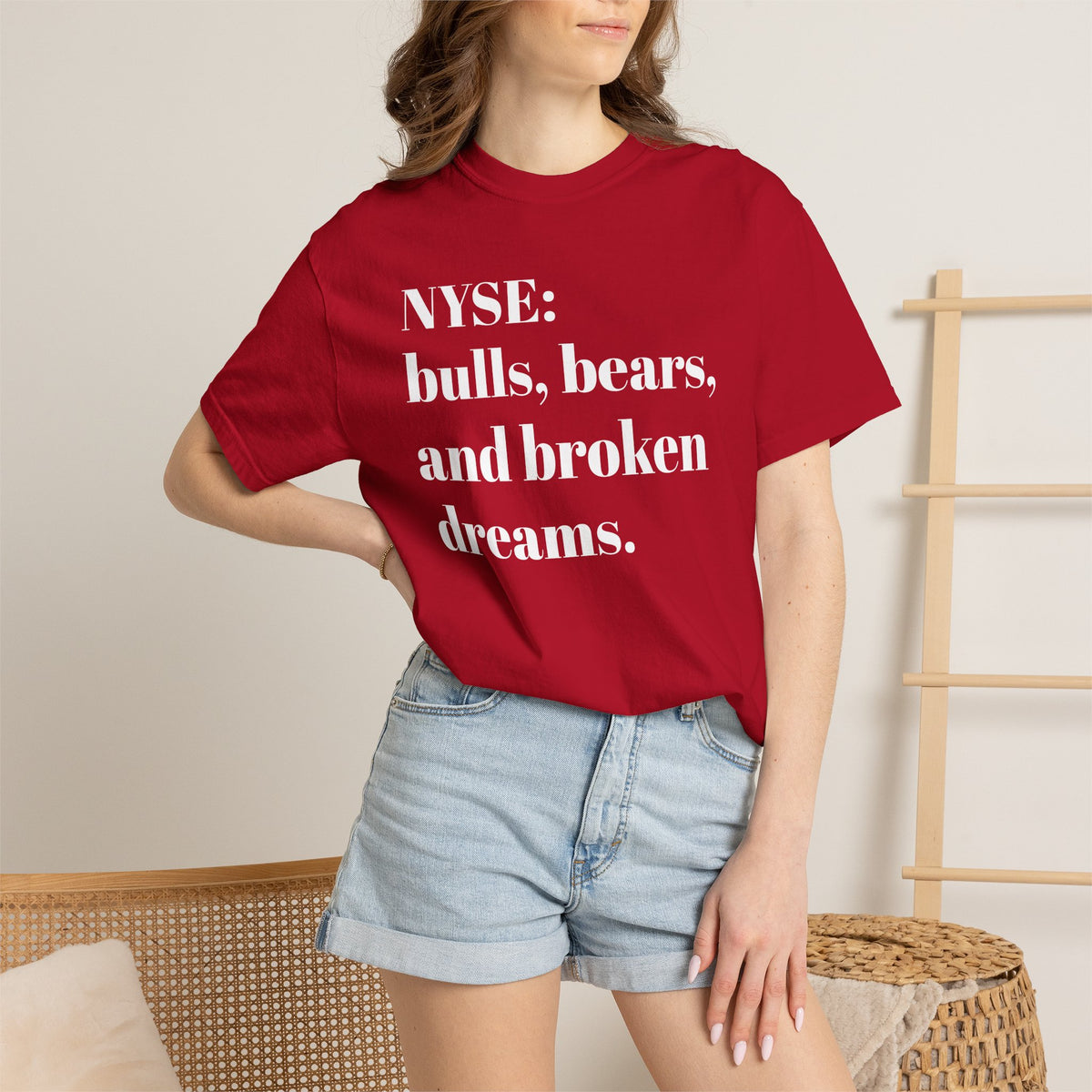 NYSE: bulls, bears and broken dreams - Tee Shirt