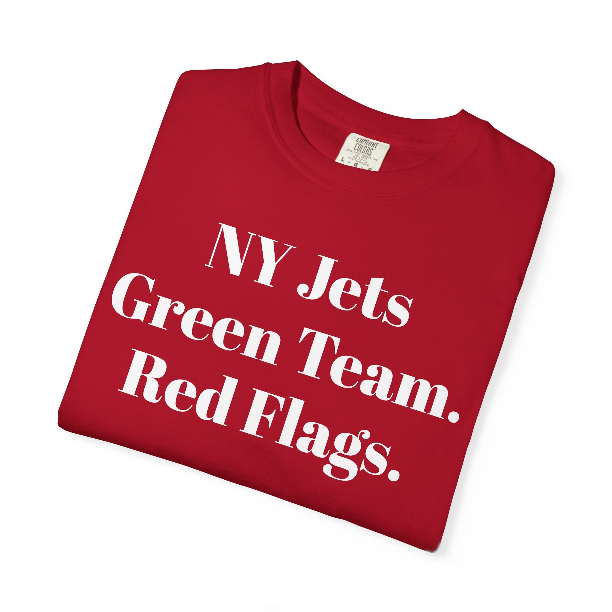 NY Jets Green Team. Red Flags.