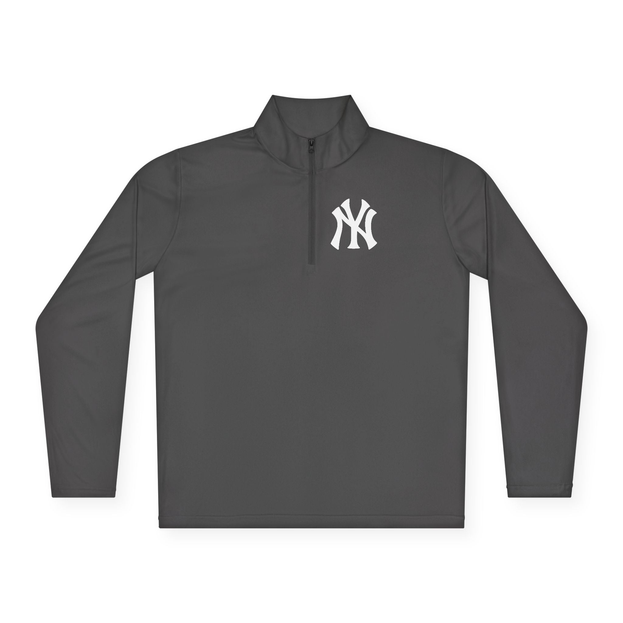 NY Yankee - Quarter-Zip Pullover with Chest Logo