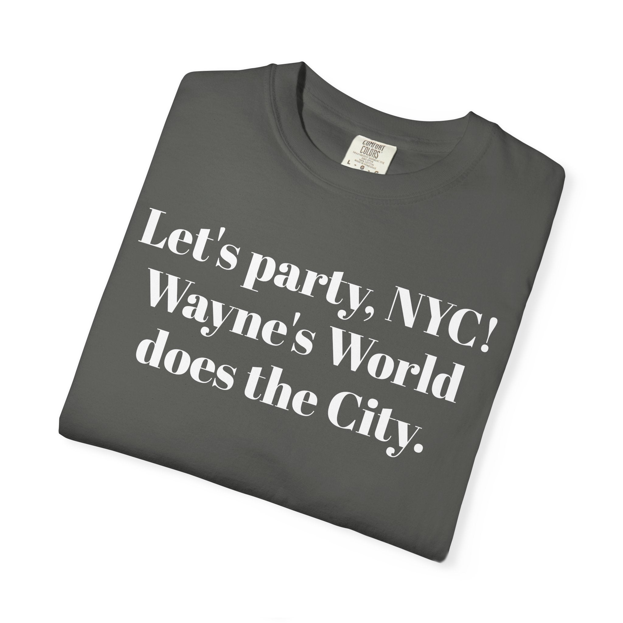 Lets party, NYC! Wayne's World does the City.