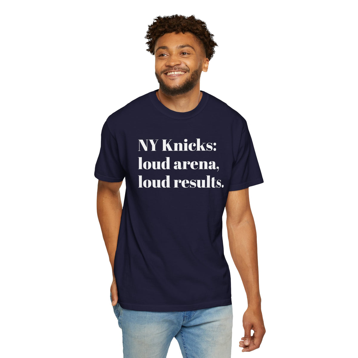 NY Knicks: Loud Arena. Quiet Results. Tee Shirt