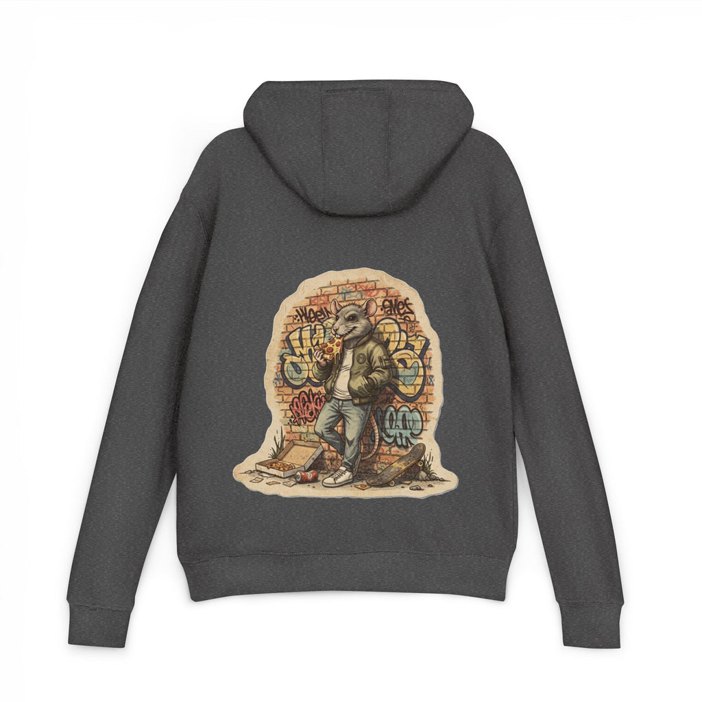 NYC Hoodie “Where the Rats Eat Better” Graphic Pullover