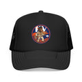 Vintage Island Monsters Trucker Hat - Retro Surf Creature Foam Cap