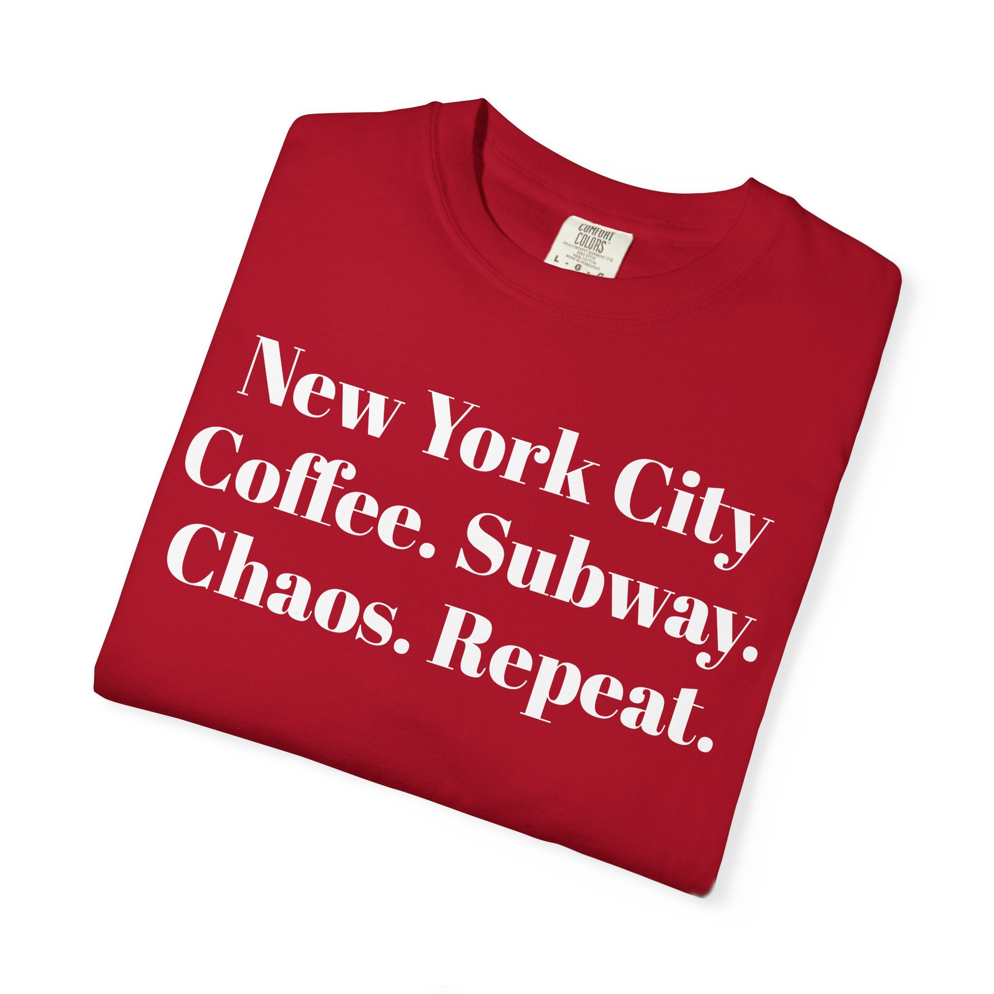 New York City. Coffee. Subway. Chaos. Repeat.
